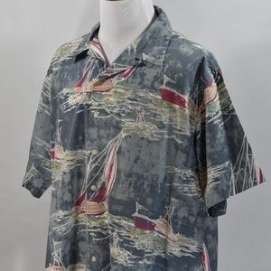 Polo Ralph Lauren Mens XXL Vintage Camp Shirt